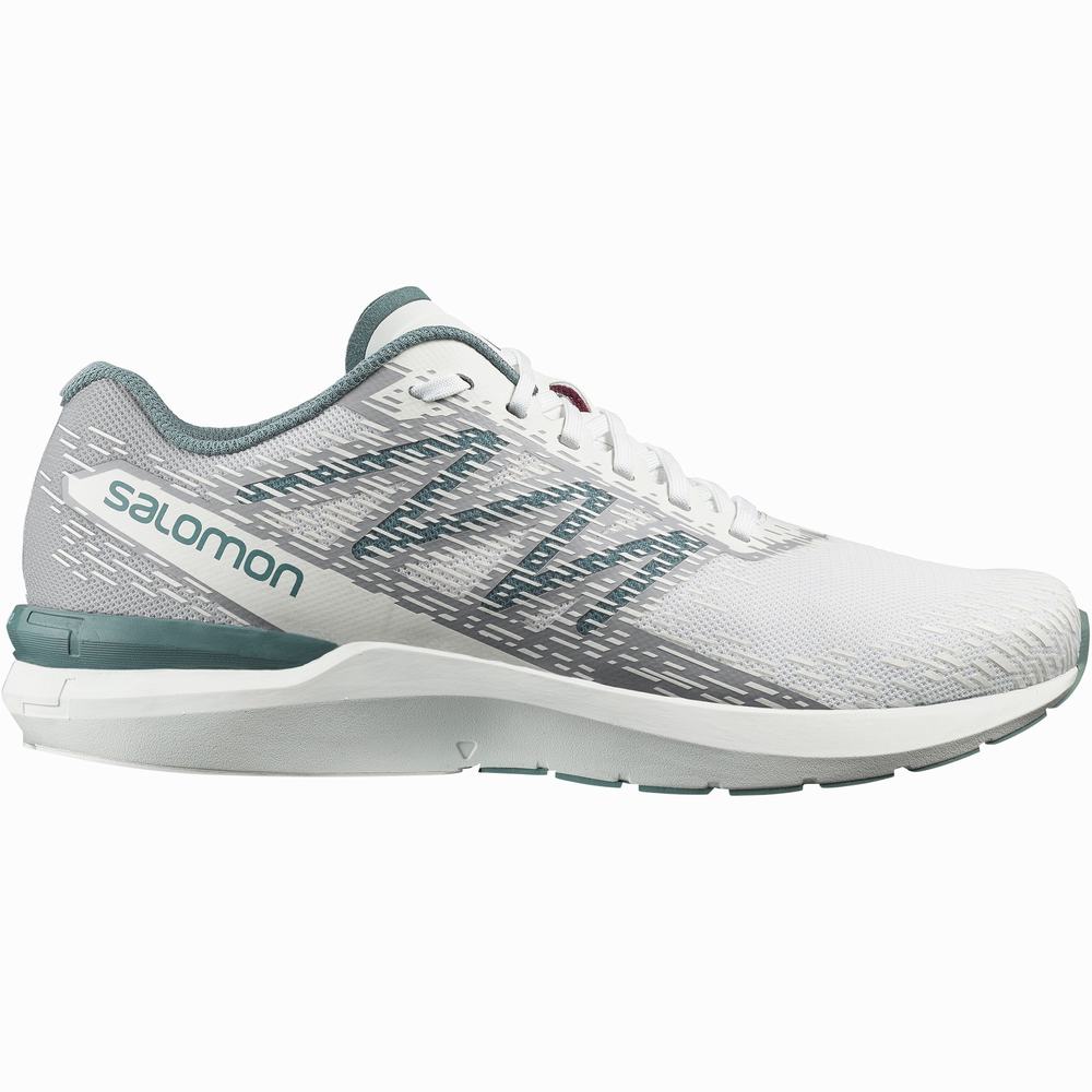 Chaussures Running Salomon Sonic 5 Balance Homme Blanche | France-7821496