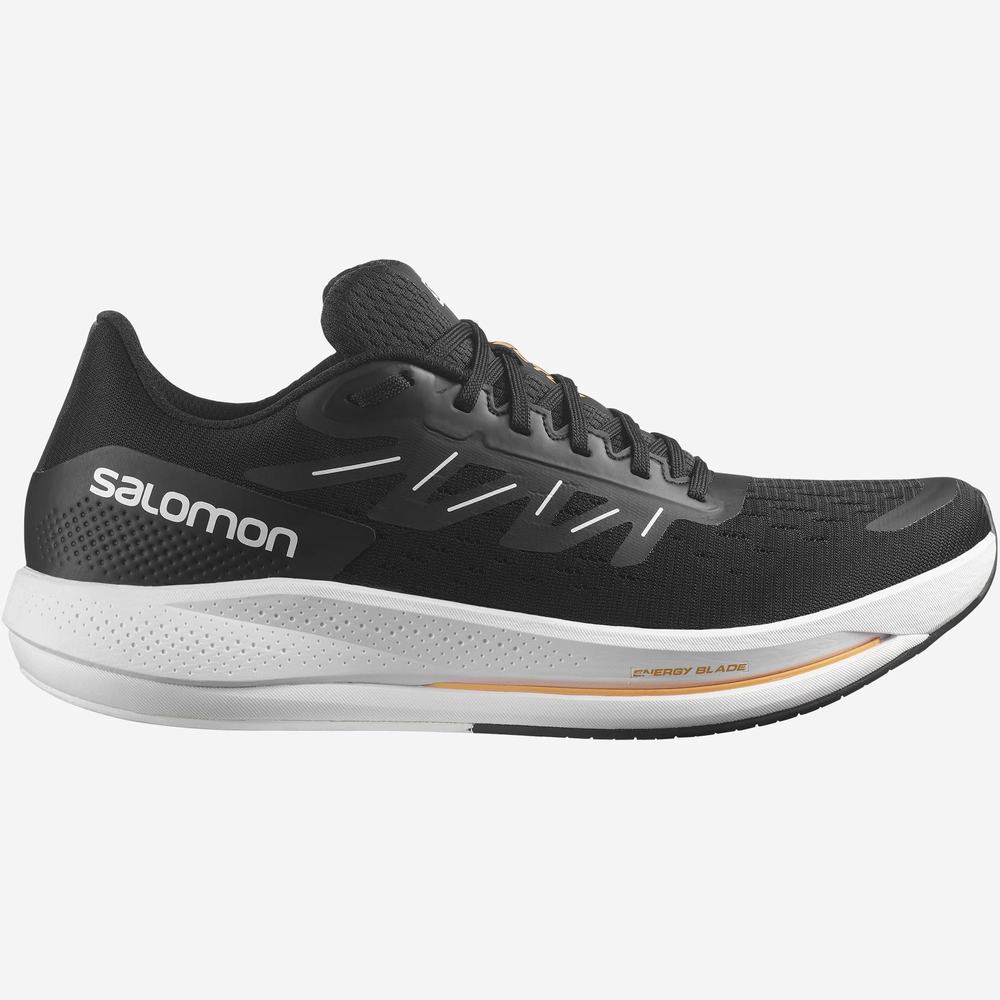 Chaussures Running Salomon Spectur Homme Noir Blanche Orange | France-5391760