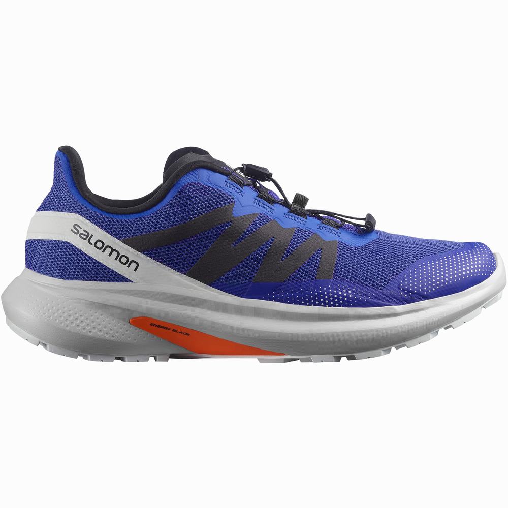 Chaussures Trail Running Salomon Hypulse Homme Bleu Noir Orange | France-0476985