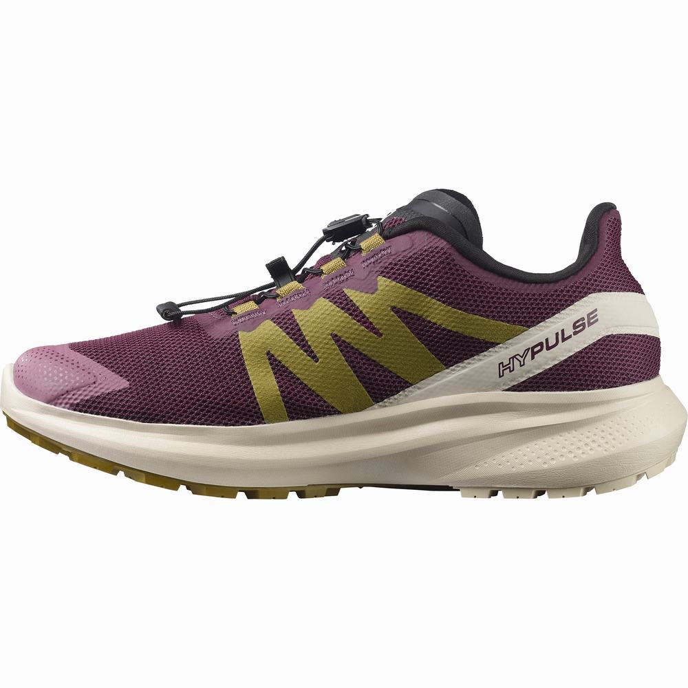 Chaussures Trail Running Salomon Hypulse Femme Violette Vert | France-5128963