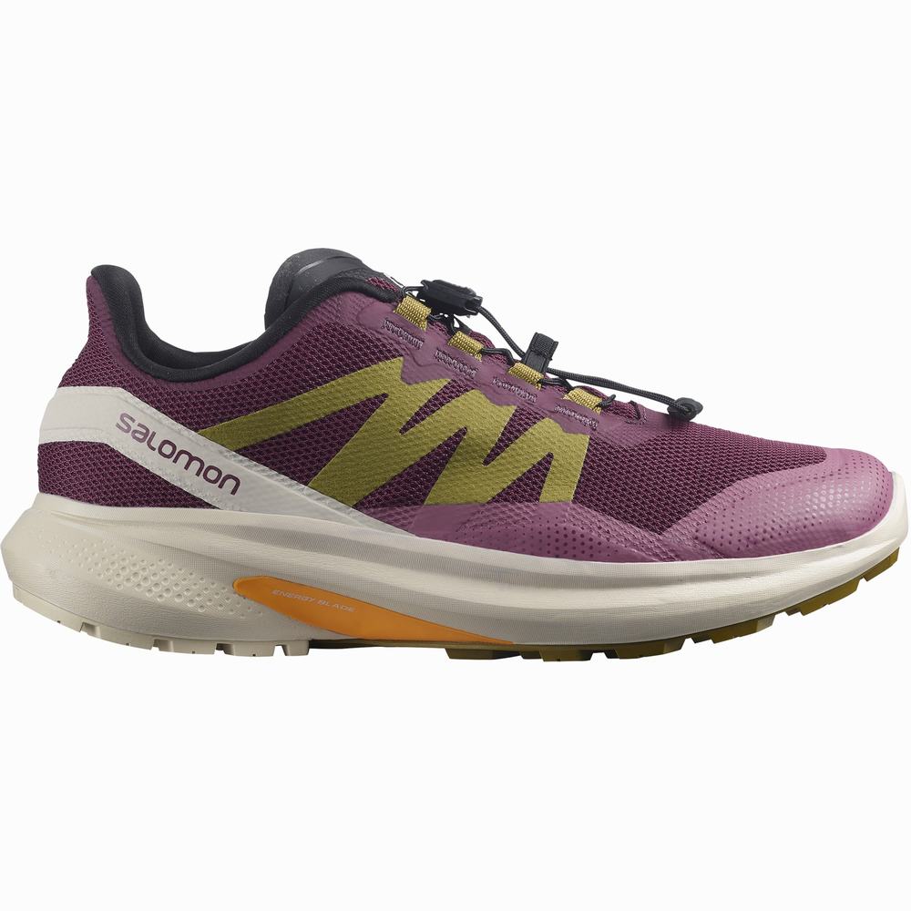 Chaussures Trail Running Salomon Hypulse Femme Violette Vert | France-5128963