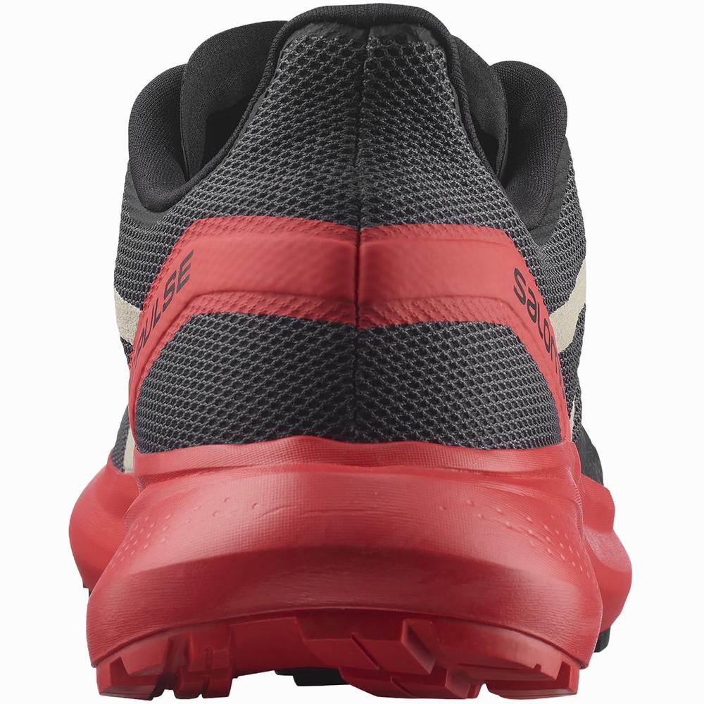 Chaussures Trail Running Salomon Hypulse Homme Rouge Noir | France-5248073