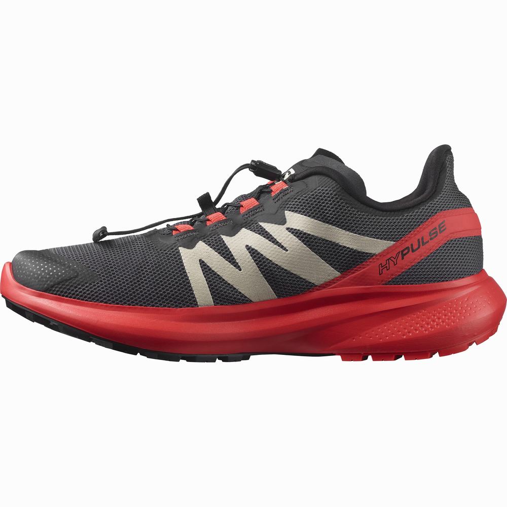 Chaussures Trail Running Salomon Hypulse Homme Rouge Noir | France-5248073