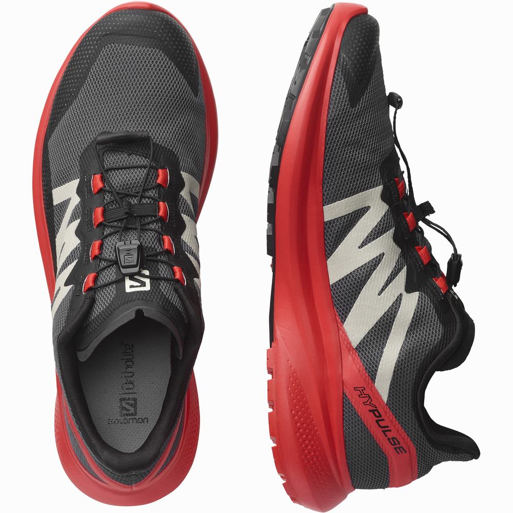 Chaussures Trail Running Salomon Hypulse Homme Rouge Noir | France-5248073