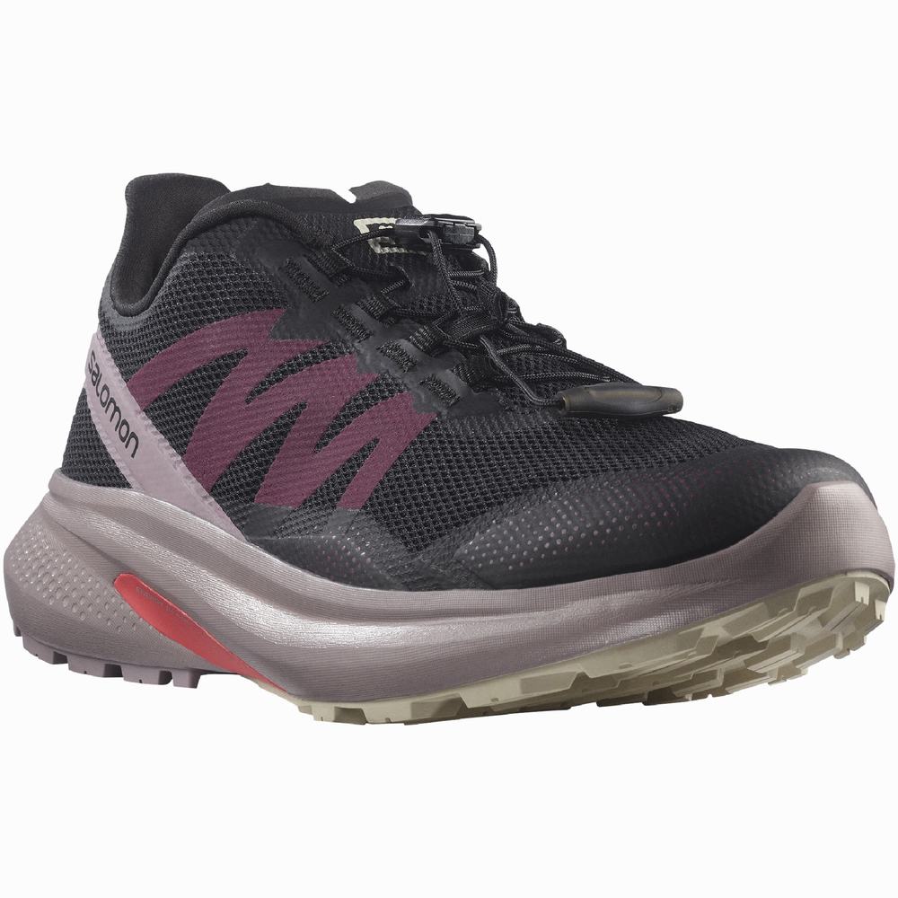 Chaussures Trail Running Salomon Hypulse Femme Noir | France-8601425