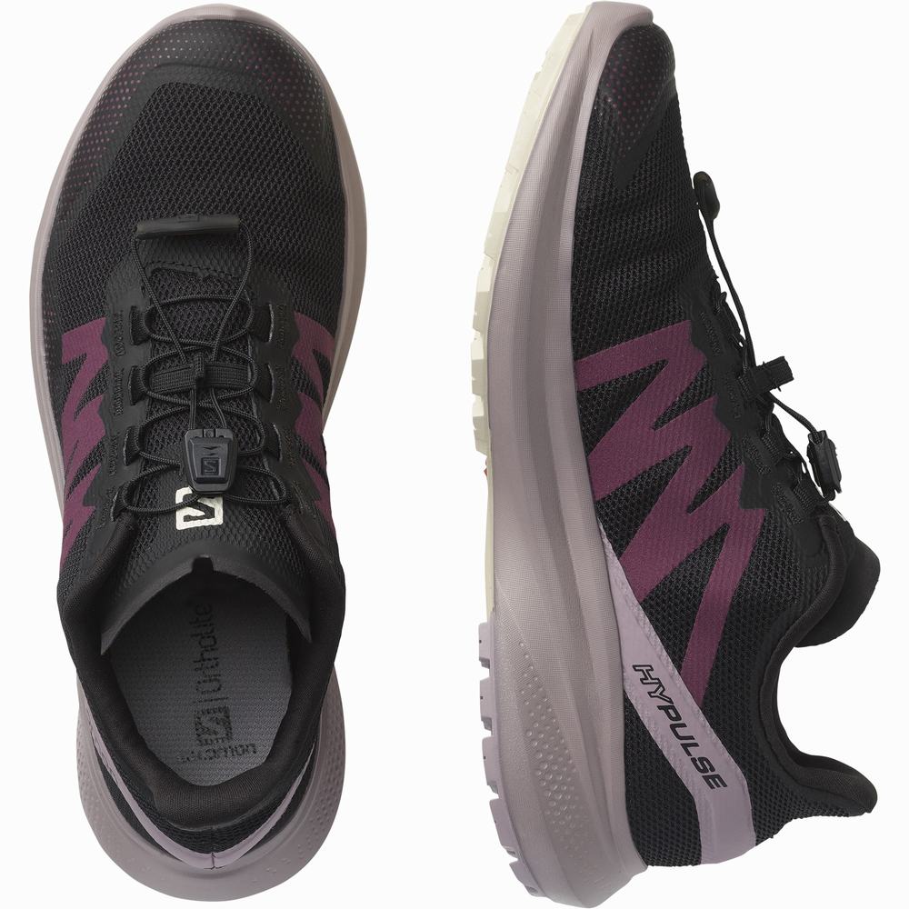 Chaussures Trail Running Salomon Hypulse Femme Noir | France-8601425