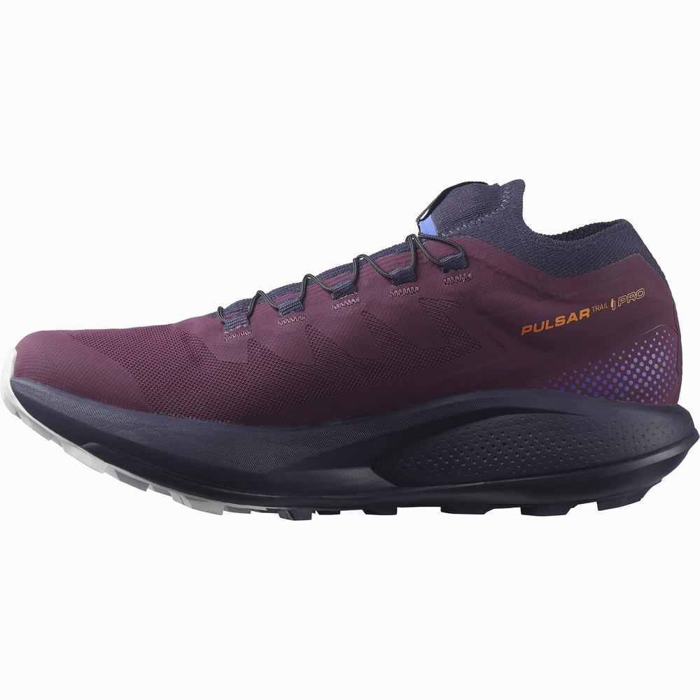 Chaussures Trail Running Salomon Pulsar Trail Pro Femme Violette | France-6845032