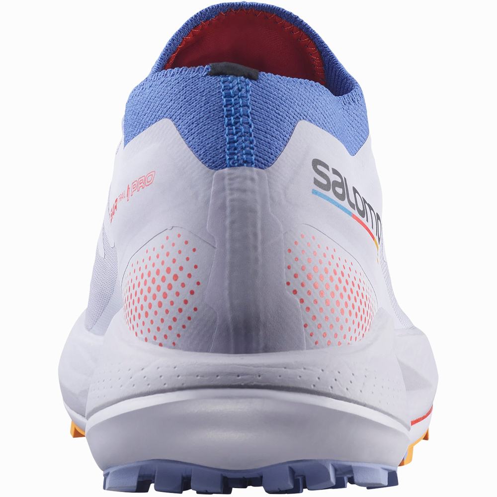 Chaussures Trail Running Salomon Pulsar Trail Pro Femme Violette Bleu Orange | France-9431867