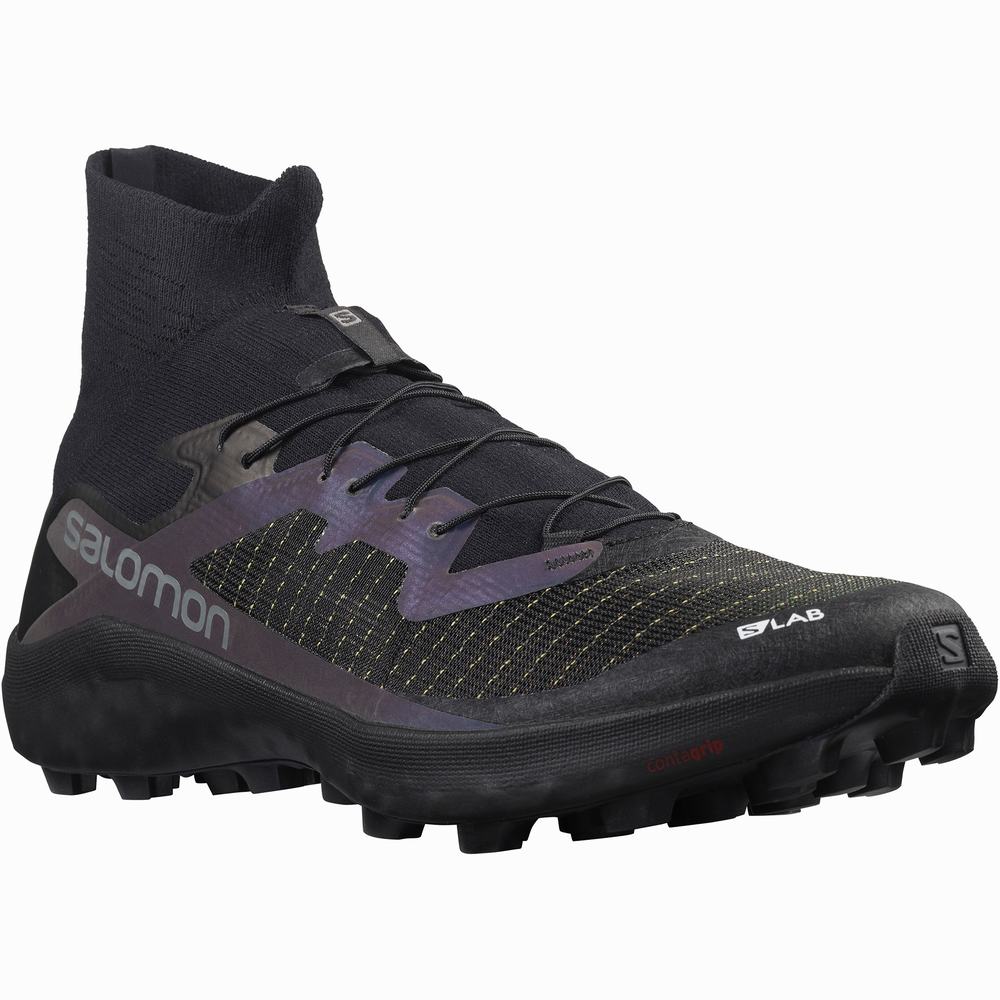 Chaussures Trail Running Salomon S/Lab Cross 2 Femme Noir | France-5246387