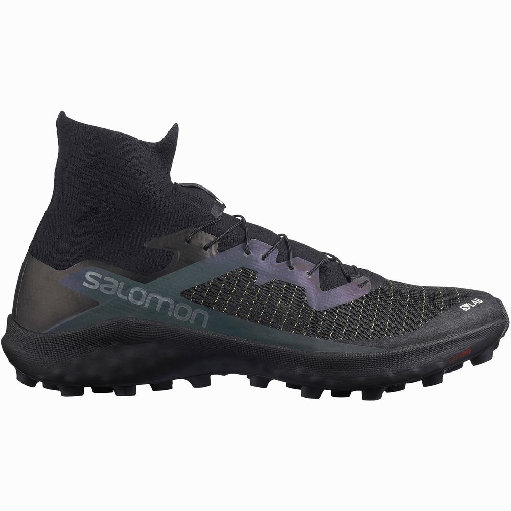 Chaussures Trail Running Salomon S/Lab Cross 2 Femme Noir | France-5246387