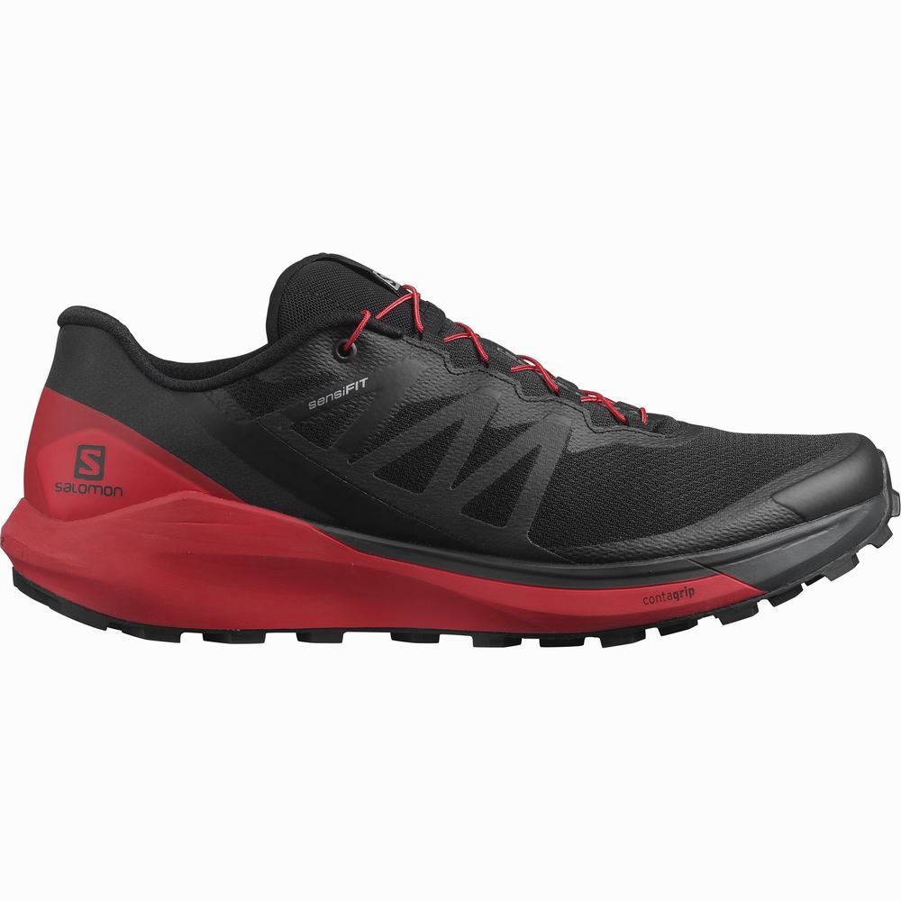 Chaussures Trail Running Salomon Sense Ride 4 Homme Noir | France-5942083