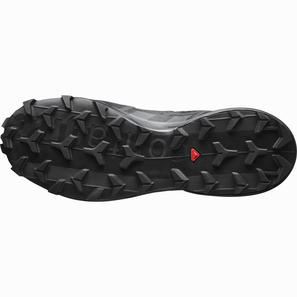 Chaussures Trail Running Salomon Speedcross 6 Homme Noir | France-0295137