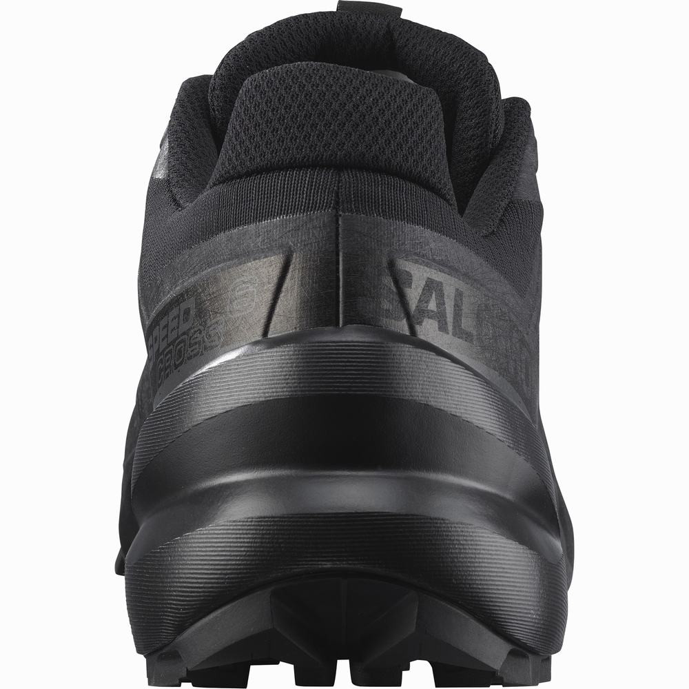 Chaussures Trail Running Salomon Speedcross 6 Homme Noir | France-0295137