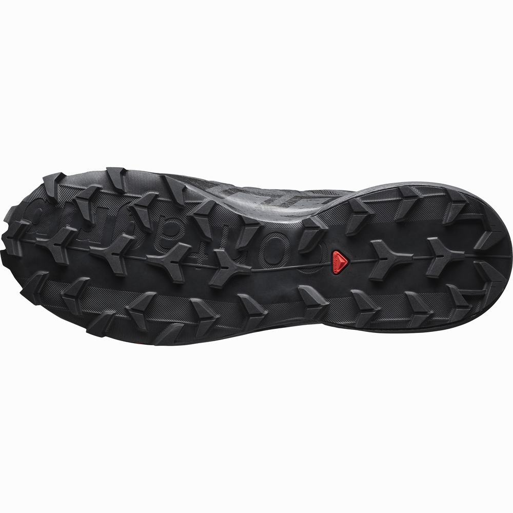 Chaussures Trail Running Salomon Speedcross 6 Gore-tex Homme Noir | France-2186495