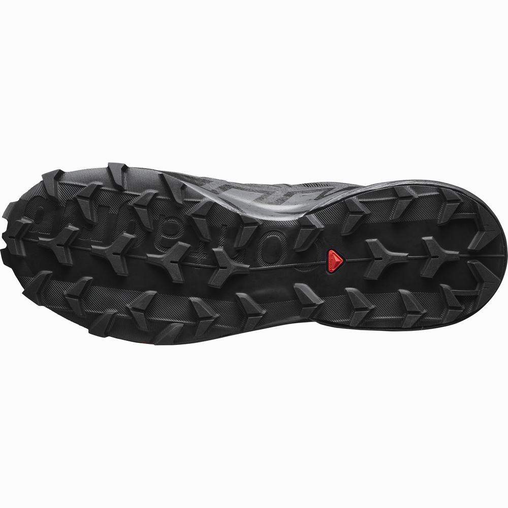 Chaussures Trail Running Salomon Speedcross 6 Femme Noir | France-2964810