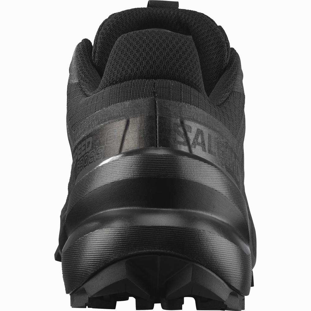 Chaussures Trail Running Salomon Speedcross 6 Femme Noir | France-2964810