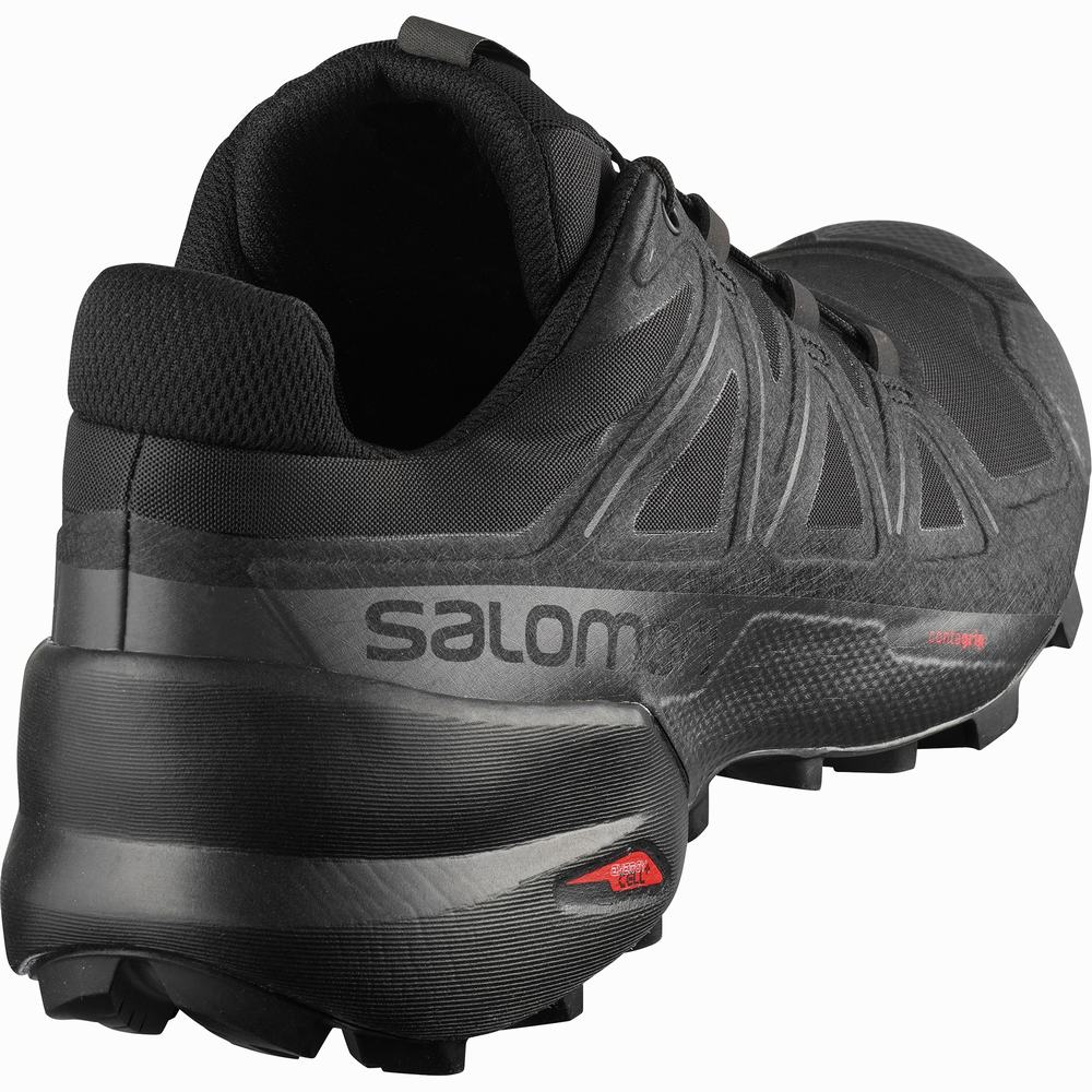 Chaussures Trail Running Salomon Speedcross 5 Homme Noir | France-5796403