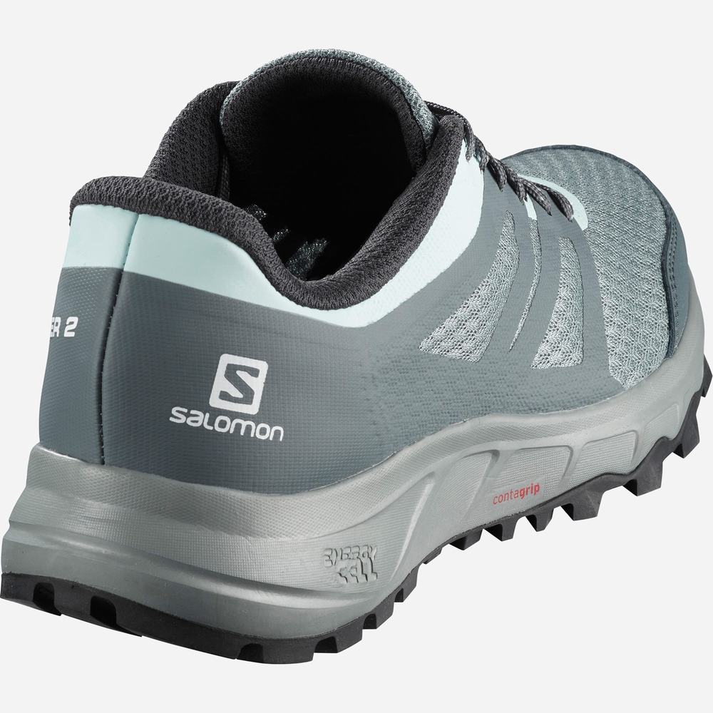 Chaussures Trail Running Salomon Trailster 2 Femme Bleu | France-3019584