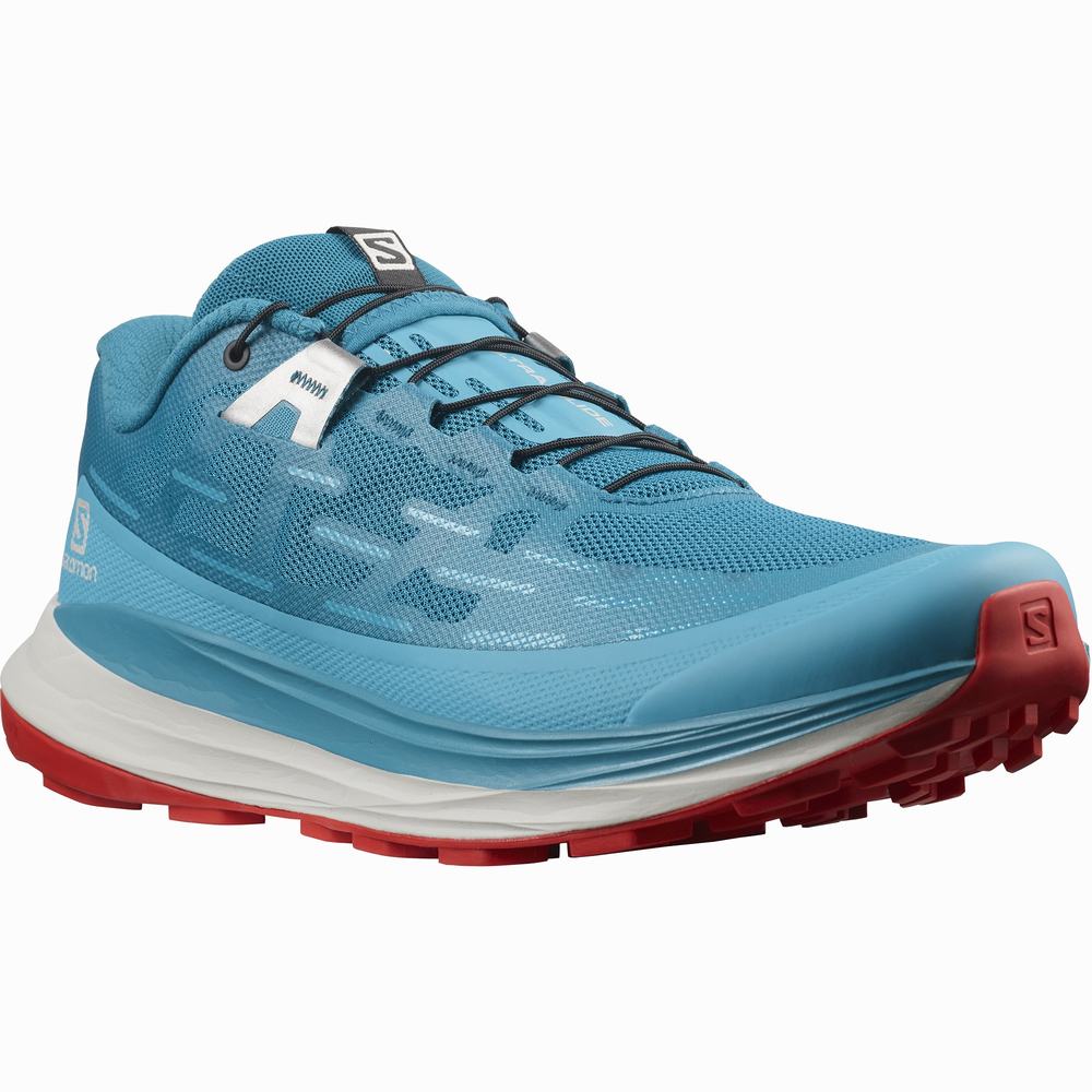 Chaussures Trail Running Salomon Ultra Glide Homme Turquoise | France-2165308