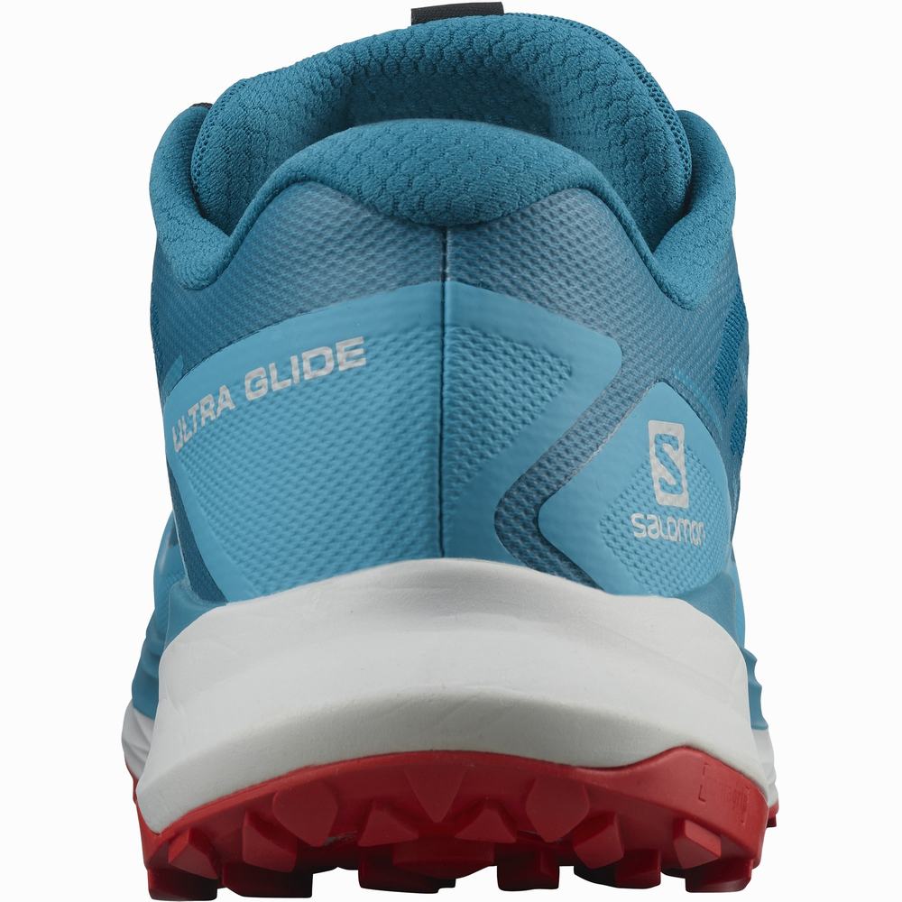 Chaussures Trail Running Salomon Ultra Glide Homme Turquoise | France-2165308