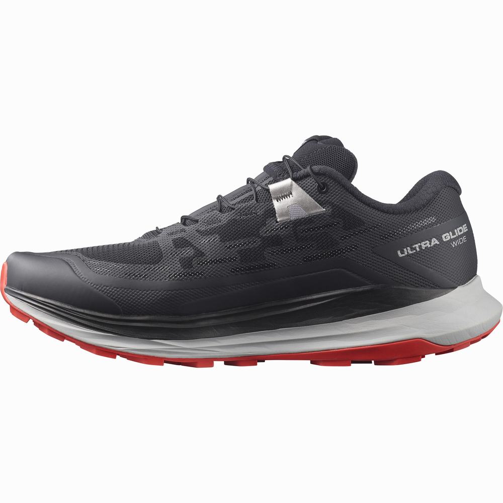 Chaussures Trail Running Salomon Ultra Glide Larges Homme Noir | France-6879432