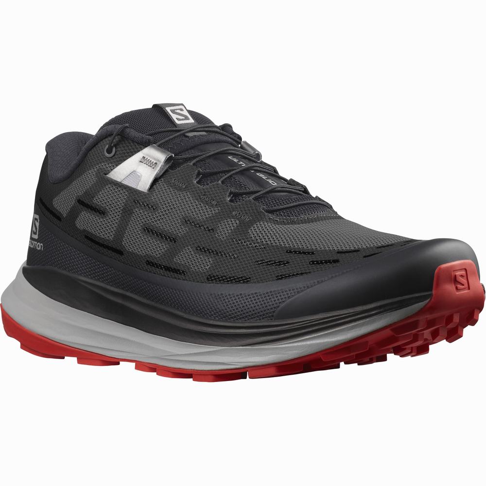 Chaussures Trail Running Salomon Ultra Glide Homme Noir | France-7462180