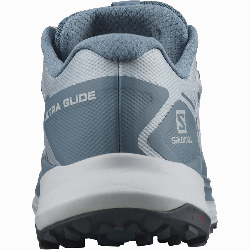 Chaussures Trail Running Salomon Ultra Glide Femme Bleu Grise Bleu | France-8325196