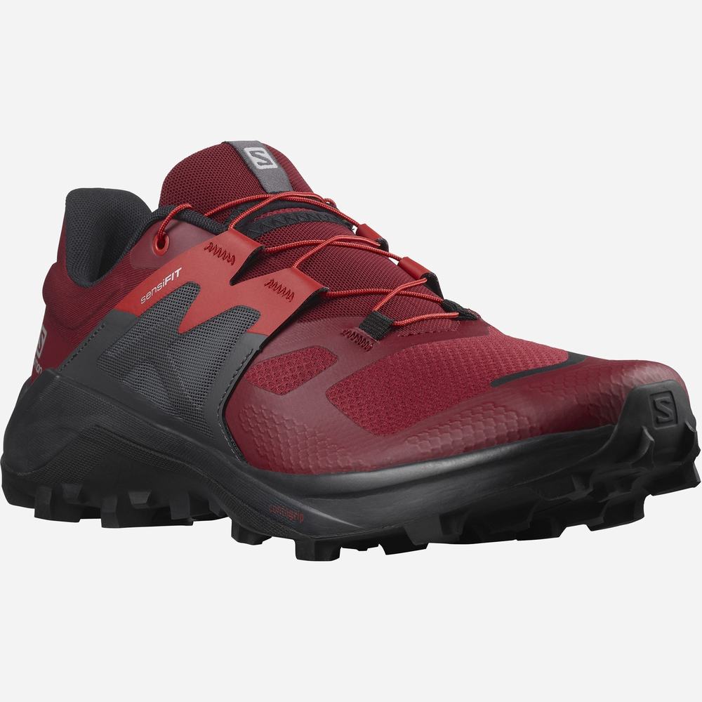 Chaussures Trail Running Salomon Wildcross 2 Homme Rouge | France-6023147