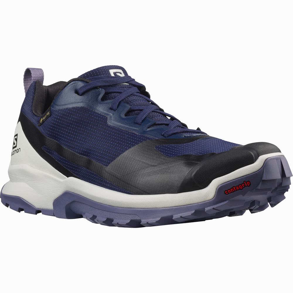 Chaussures Trail Running Salomon Xa Collider 2 Gore-tex Femme Bleu | France-3504198