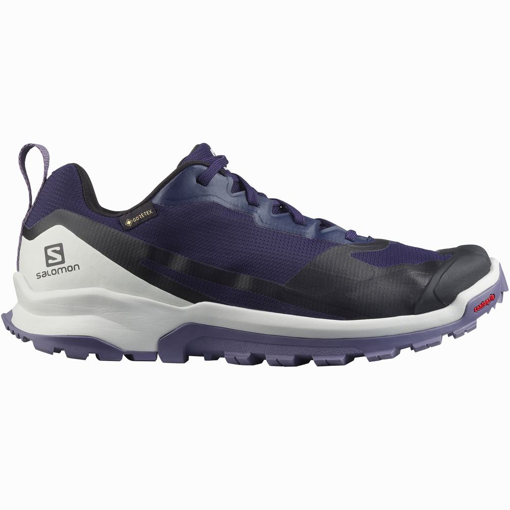 Chaussures Trail Running Salomon Xa Collider 2 Gore-tex Femme Bleu | France-3504198