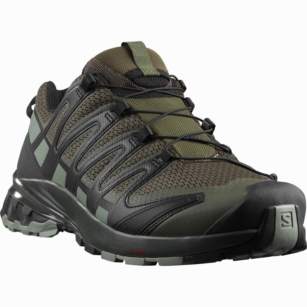 Chaussures Trail Running Salomon Xa Pro 3d V8 Larges Homme Violette Grise | France-0531672