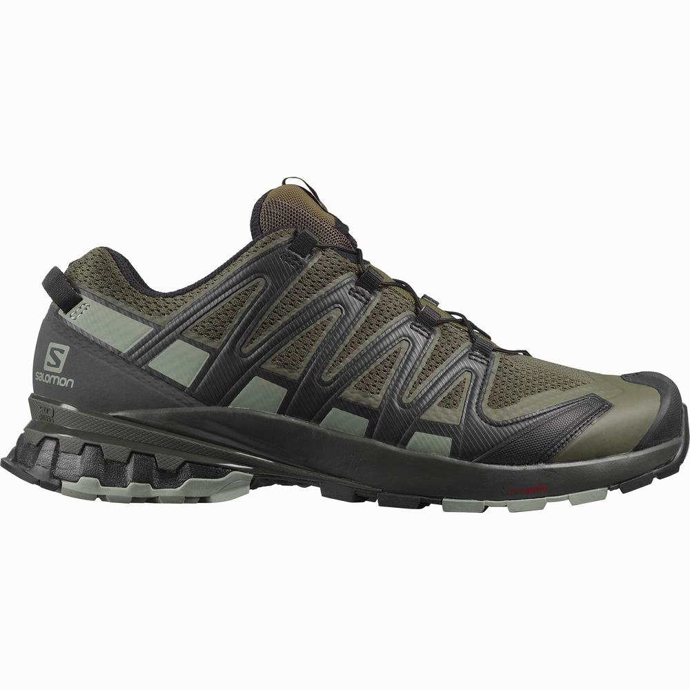 Chaussures Trail Running Salomon Xa Pro 3d V8 Larges Homme Violette Grise | France-0531672