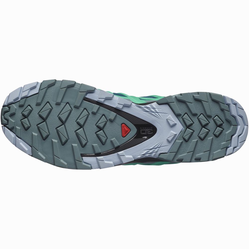 Chaussures Trail Running Salomon Xa Pro 3d V8 Gore-tex Femme Bleu Menthe | France-5761403