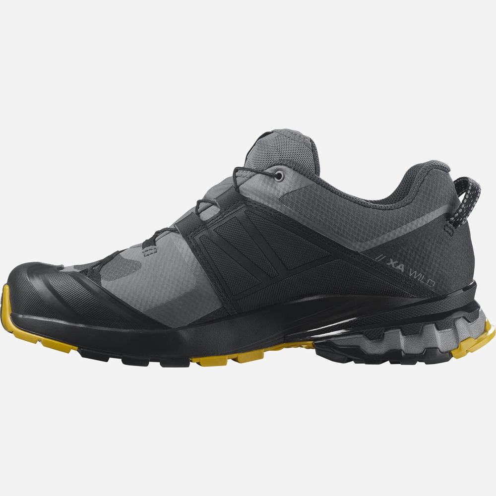 Chaussures Trail Running Salomon Xa Wild Gore-tex Homme Noir | France-1420895