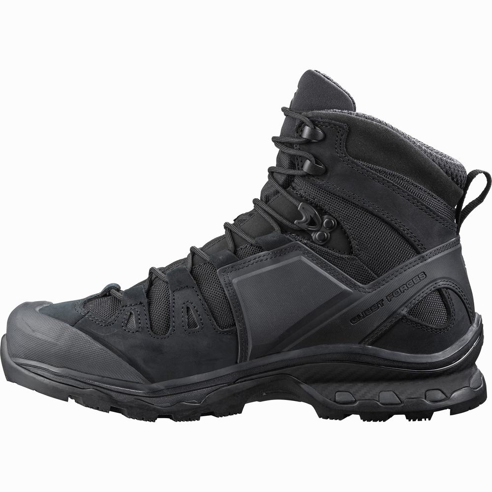 Chaussures d'approche Salomon Quest 4d Forces 2 En Homme Noir | France-7356129