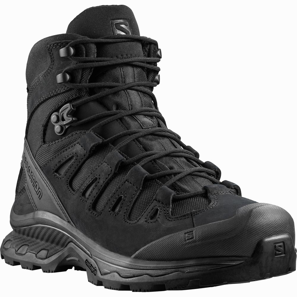 Chaussures d'approche Salomon Quest 4d Forces 2 En Femme Noir | France-7483591