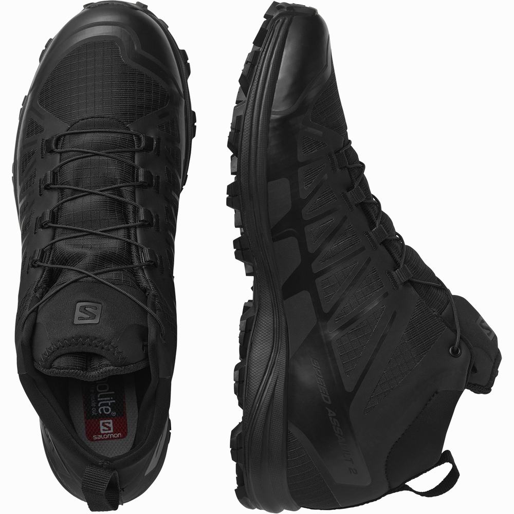 Chaussures d'approche Salomon Speed Assault 2 Homme Noir | France-3907248