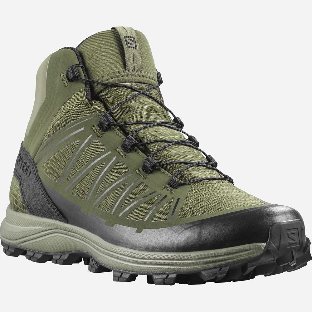 Chaussures d'approche Salomon Speed Assault Homme Vert Olive Noir | France-8925041