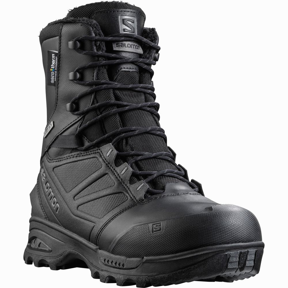 Chaussures d'approche Salomon Toundra Forces Climasalomon™ Imperméables Femme Noir | France-0726158