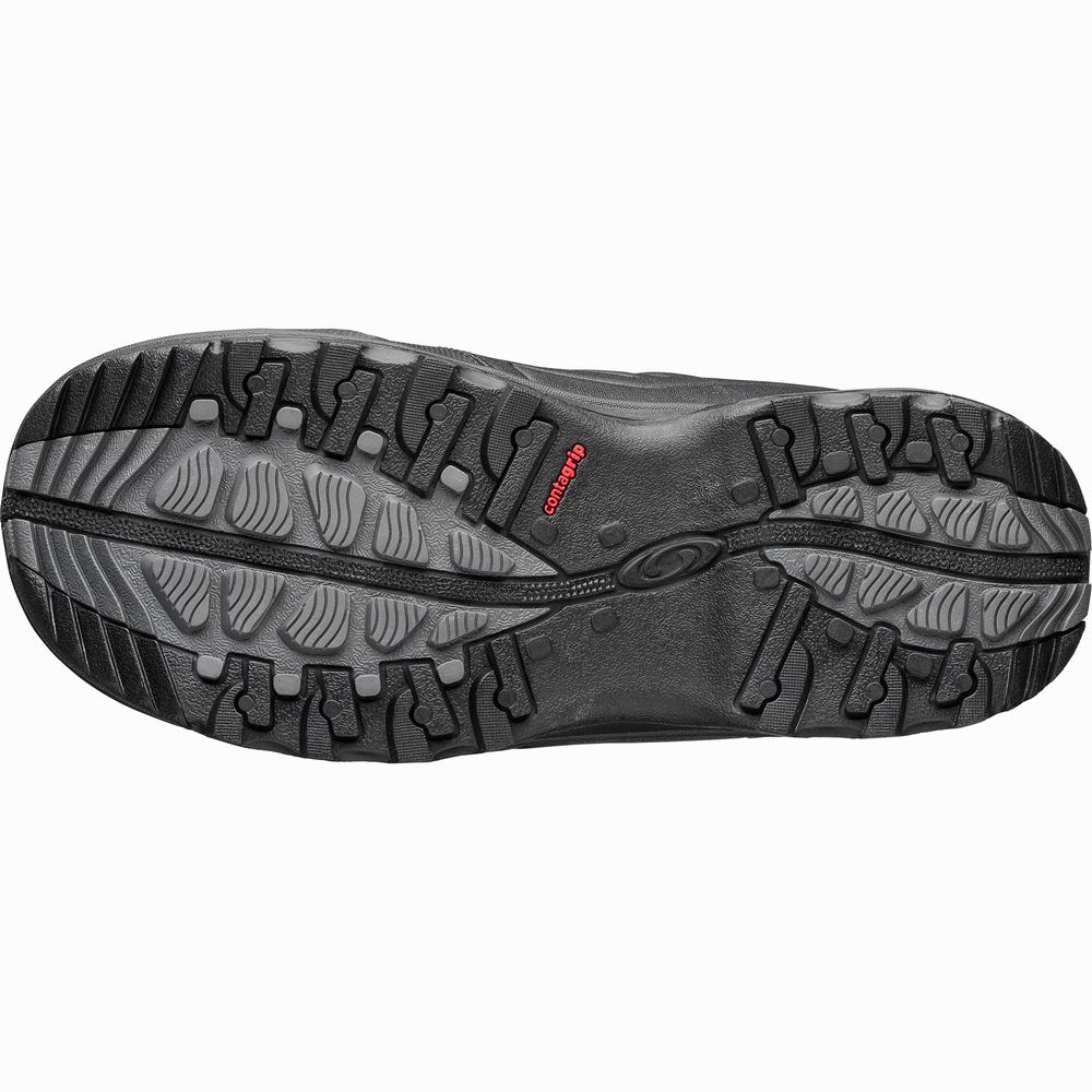 Chaussures d'approche Salomon Toundra Forces Climasalomon™ Imperméables Femme Noir | France-0726158