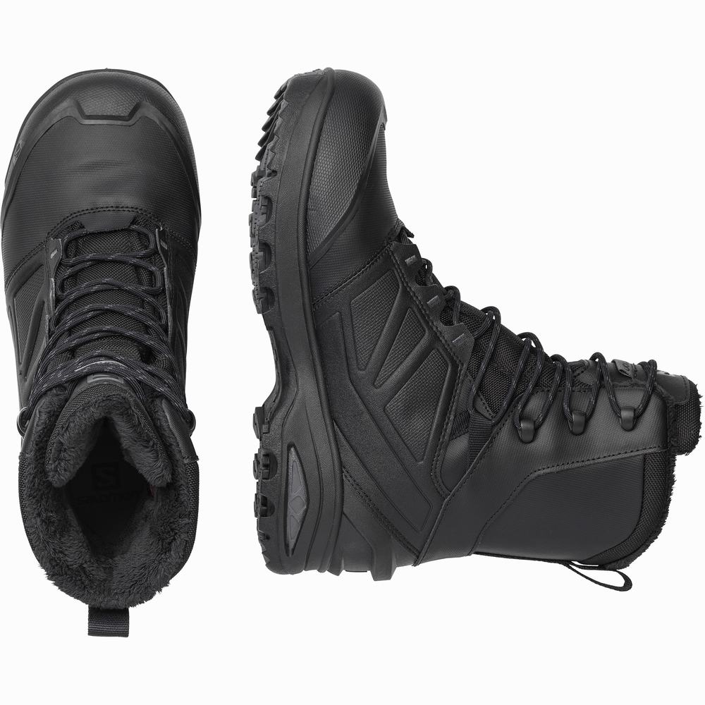 Chaussures d'approche Salomon Toundra Forces Climasalomon™ Imperméables Femme Noir | France-0726158