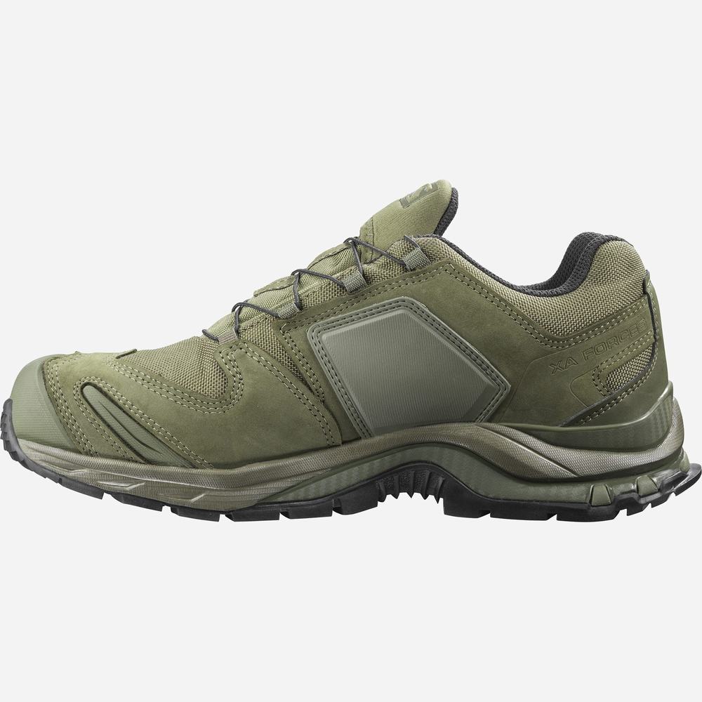 Chaussures d'approche Salomon Xa Forces Gore-tex Femme Vert | France-3965812