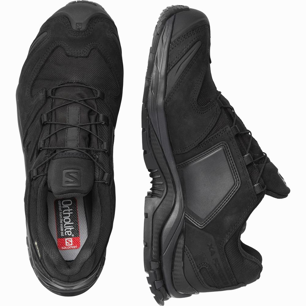 Chaussures d'approche Salomon Xa Forces Gore-tex Homme Noir | France-6823917